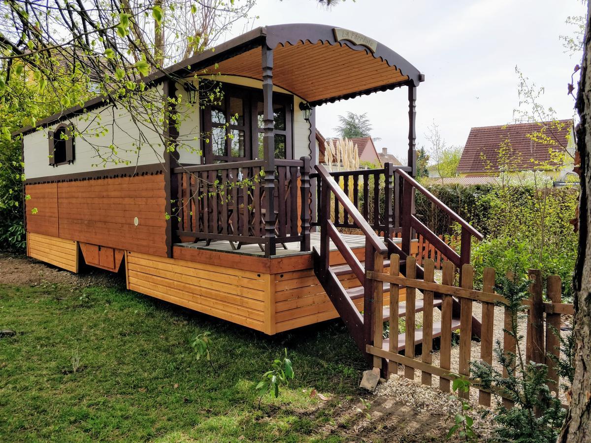 Villa Roulotte Comtoise à Strasburgo Esterno foto