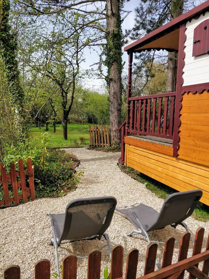 Villa Roulotte Comtoise à Strasburgo Esterno foto